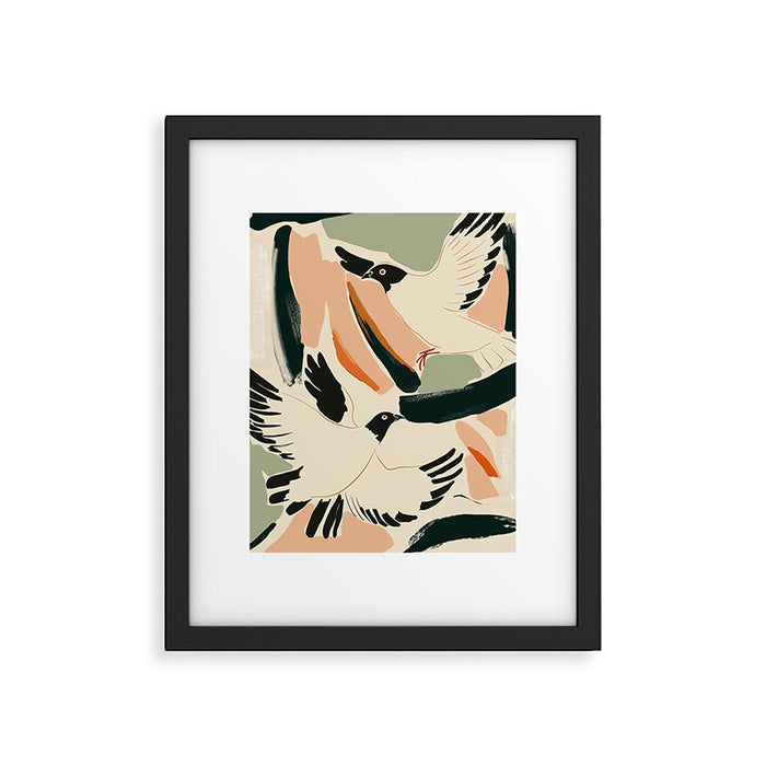 Flying Birds 2 Framed Art Print Gallery Image 1
