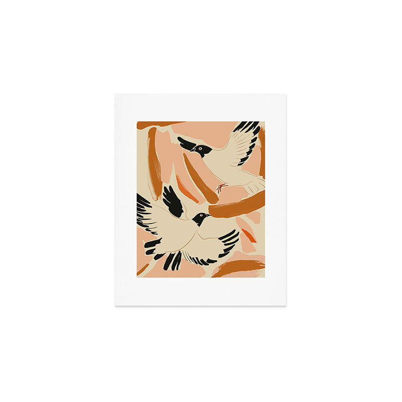 Flying Birds Art Print Gallery Image 1