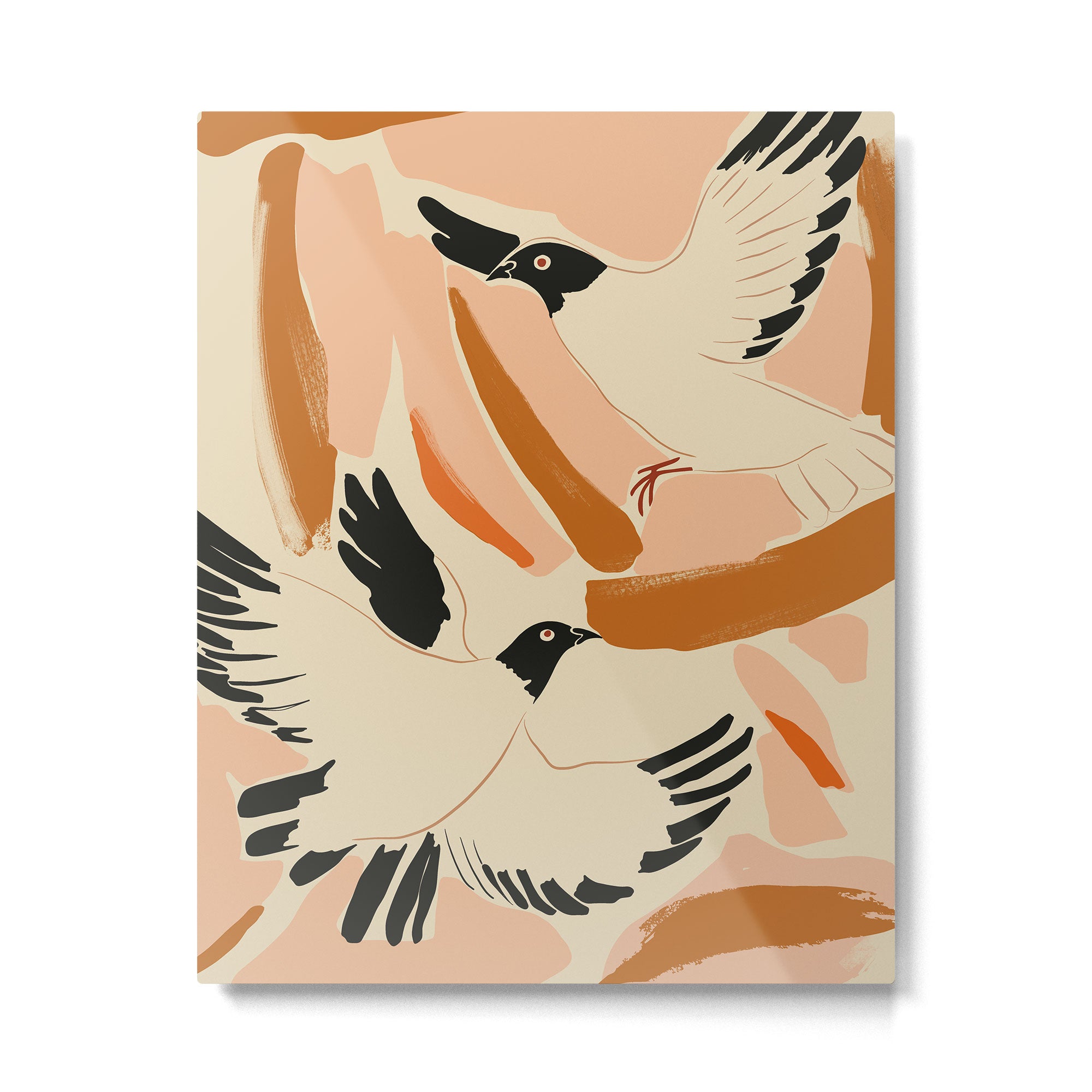 Flying Birds Metal Print Gallery Image 4