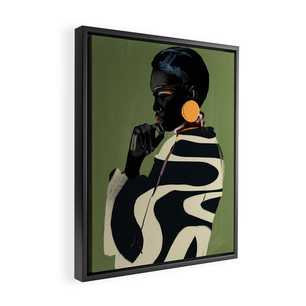 Form and Presence Framed Canvas Print Gallery Image 2