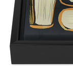 Four Books Framed Canvas Print Gallery Image 3