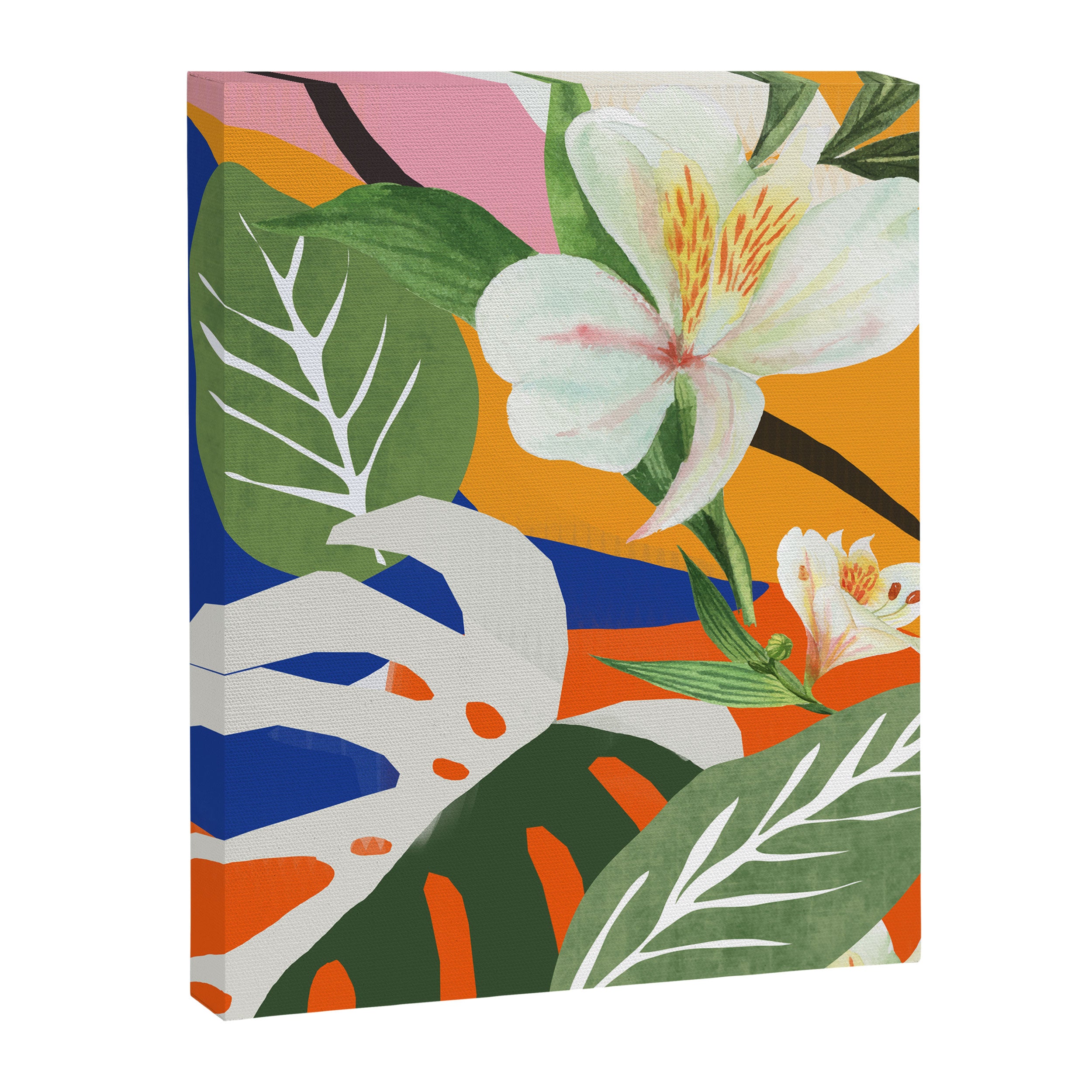 Garden - Abstract Art Canvas Print Gallery Image 6
