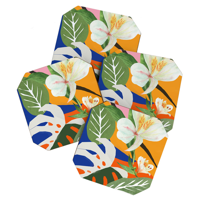 Garden - Abstract Art Coaster Gallery Image 1