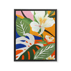 Garden - Abstract Art Framed Canvas Print Gallery Image 6