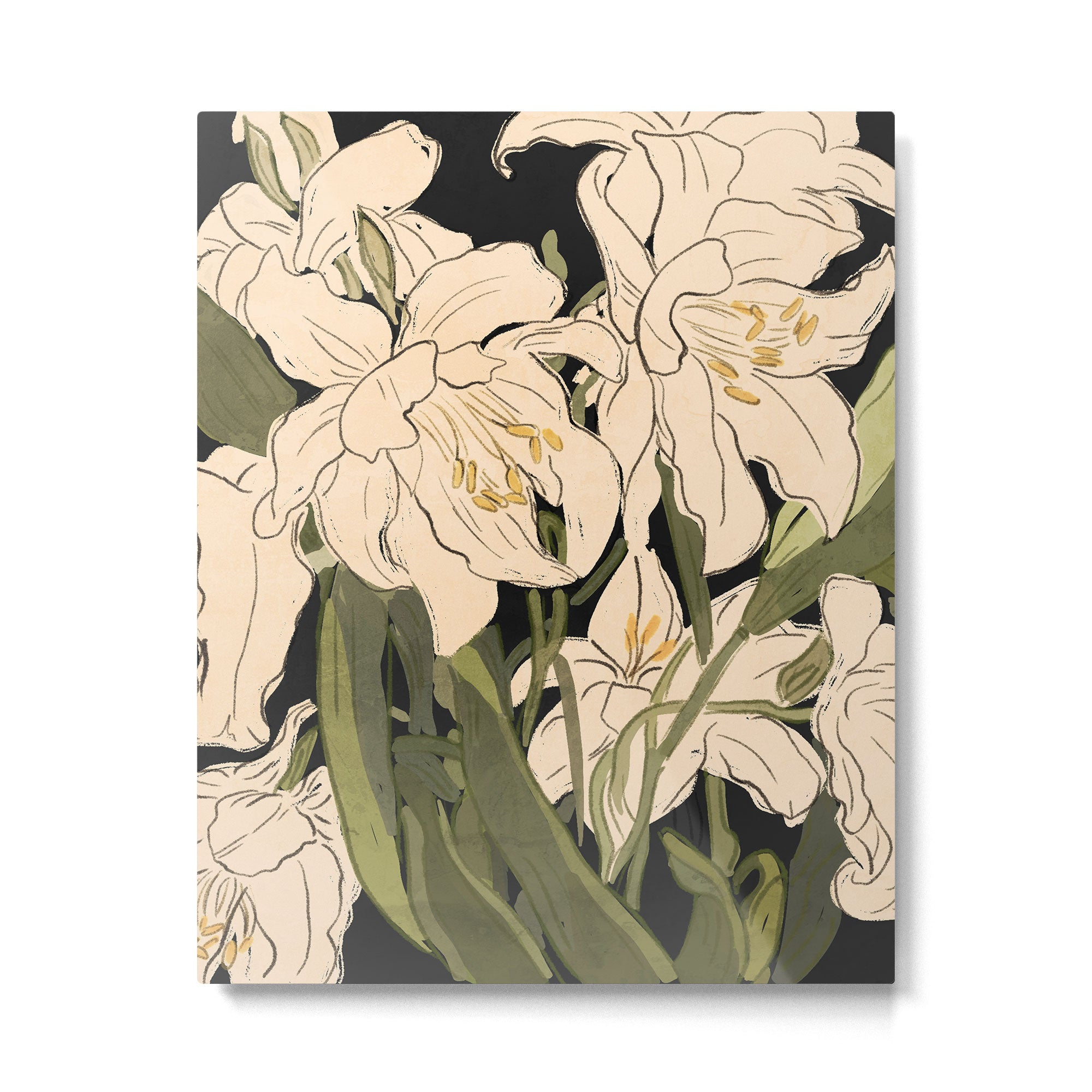 Garden flowers 2 Metal Print Gallery Image 6