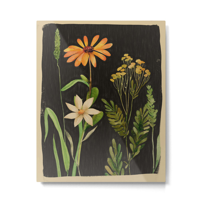 Garden Flowers 3 Metal Print Gallery Image 1