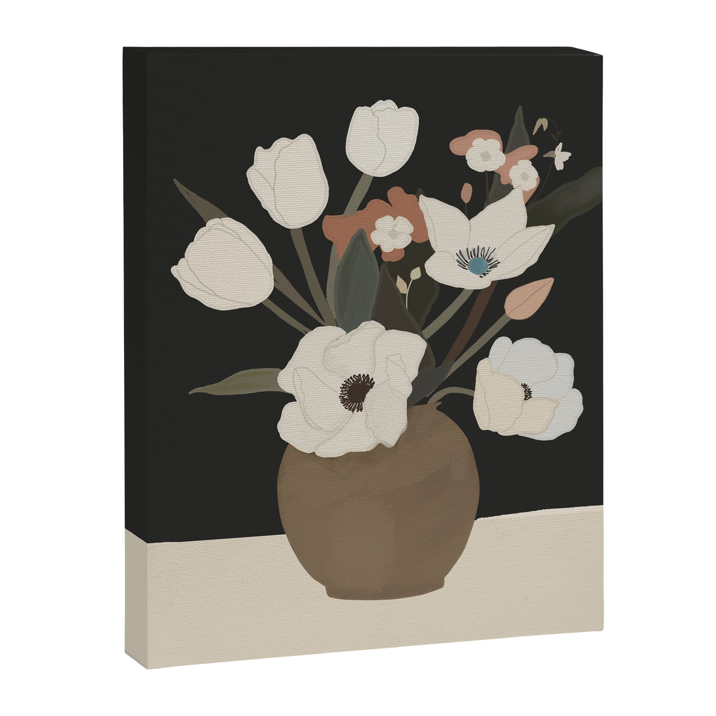 Gently Flowers 2 Canvas Print Gallery Image 8
