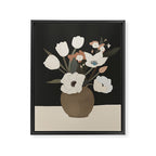 Gently Flowers 2 Framed Canvas Print Gallery Image 8
