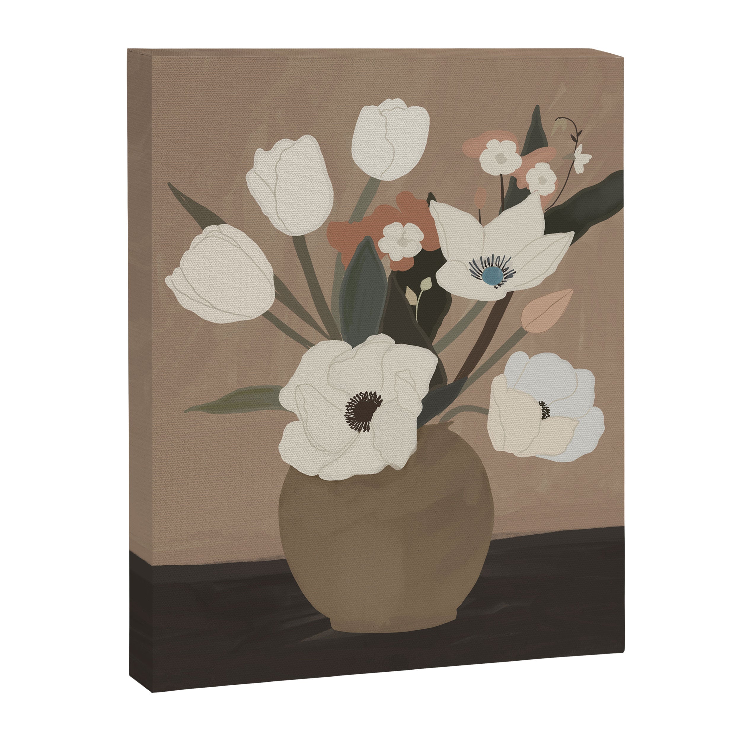 Gently Flowers Canvas Print Gallery Image 8