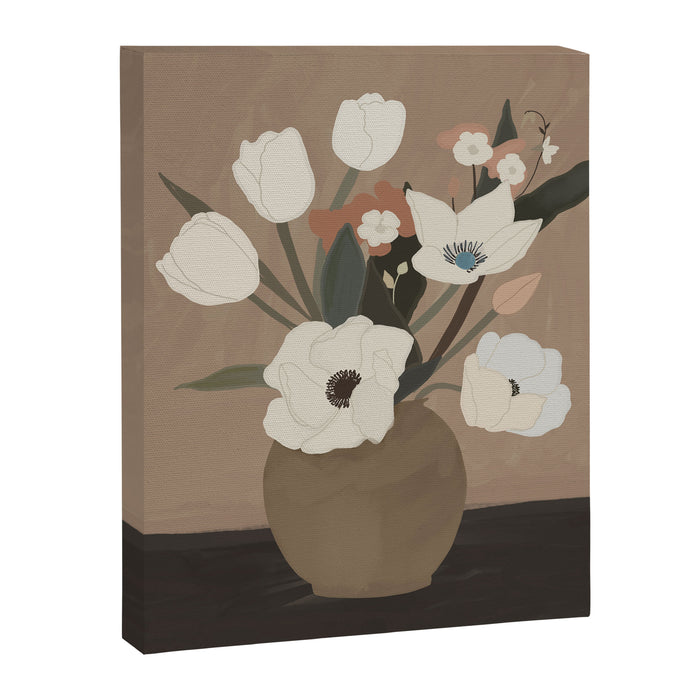 Gently Flowers Canvas Print Gallery Image 1