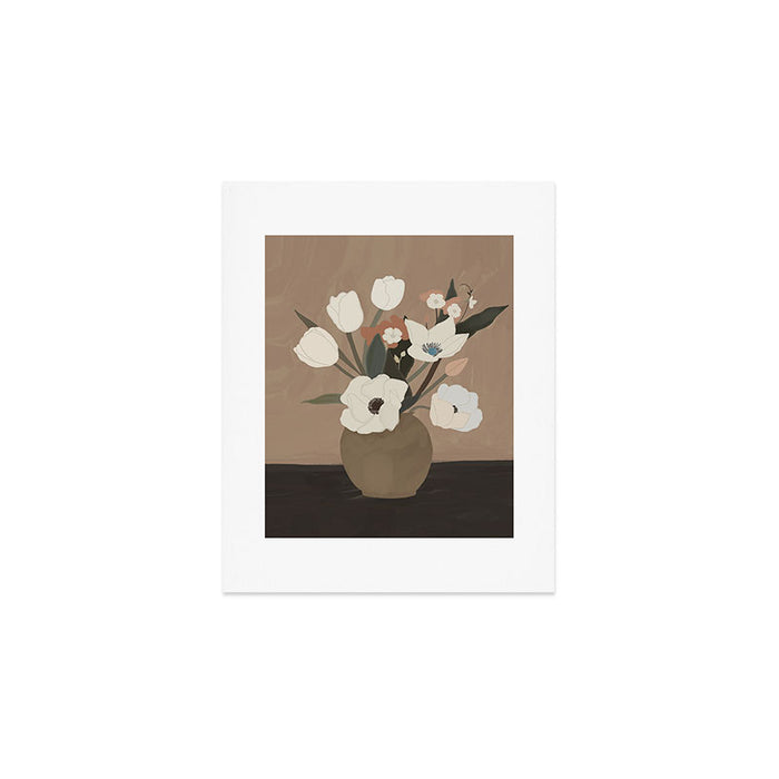 Gently Flowers Art Print Gallery Image 1