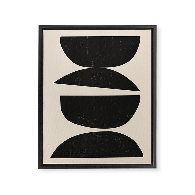 Geometry in Balance Framed Canvas Print Gallery Image 6