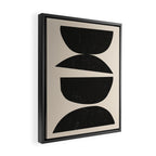 Geometry in Balance Framed Canvas Print Gallery Image 2