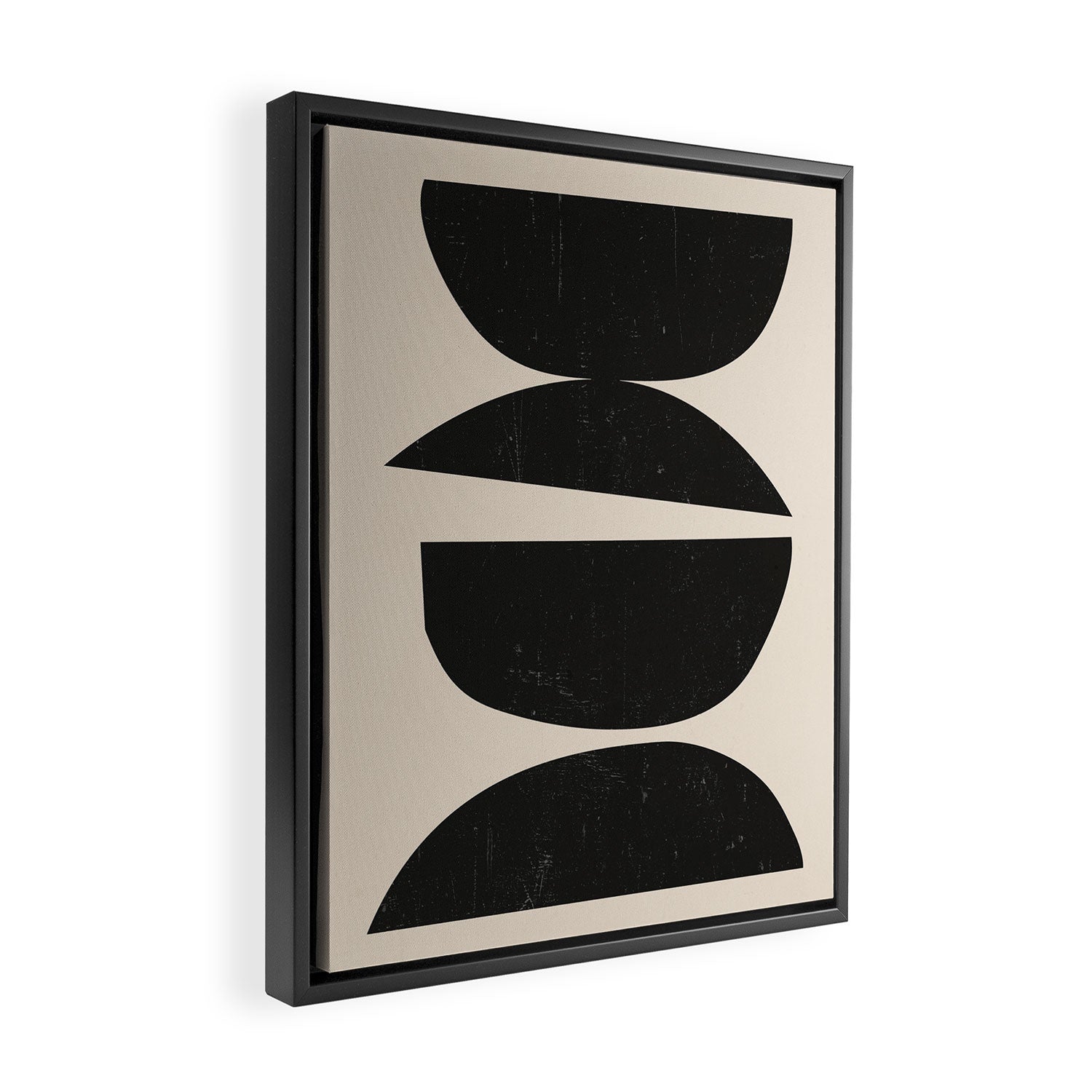 Geometry in Balance Framed Canvas Print Gallery Image 2