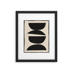 Geometry in Balance Framed Art Print Gallery Image 5