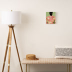 Girl Holding Flowers 3 Canvas Print Gallery Image 2