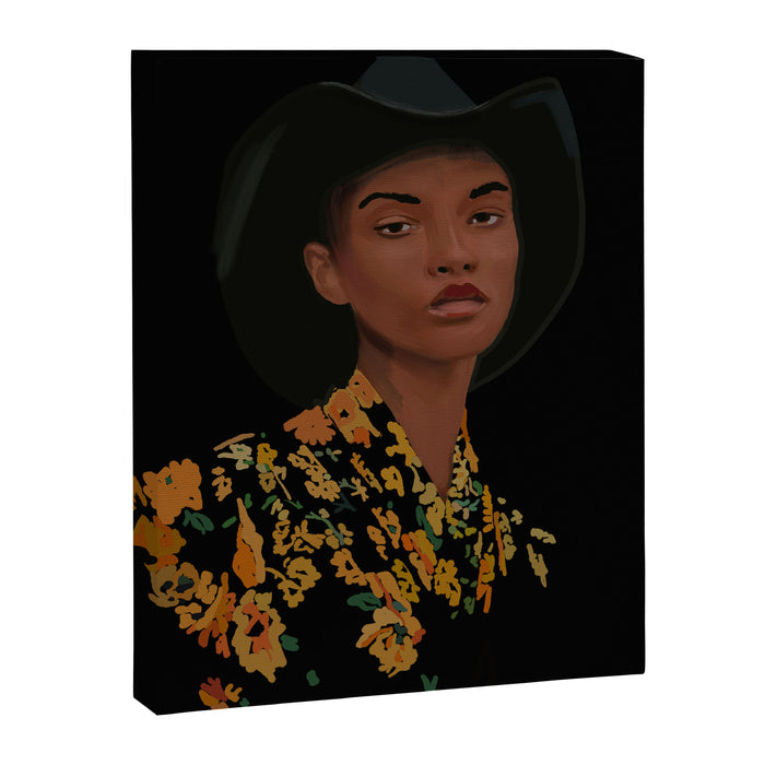 Girl Portrait 21 Canvas Print Gallery Image 1