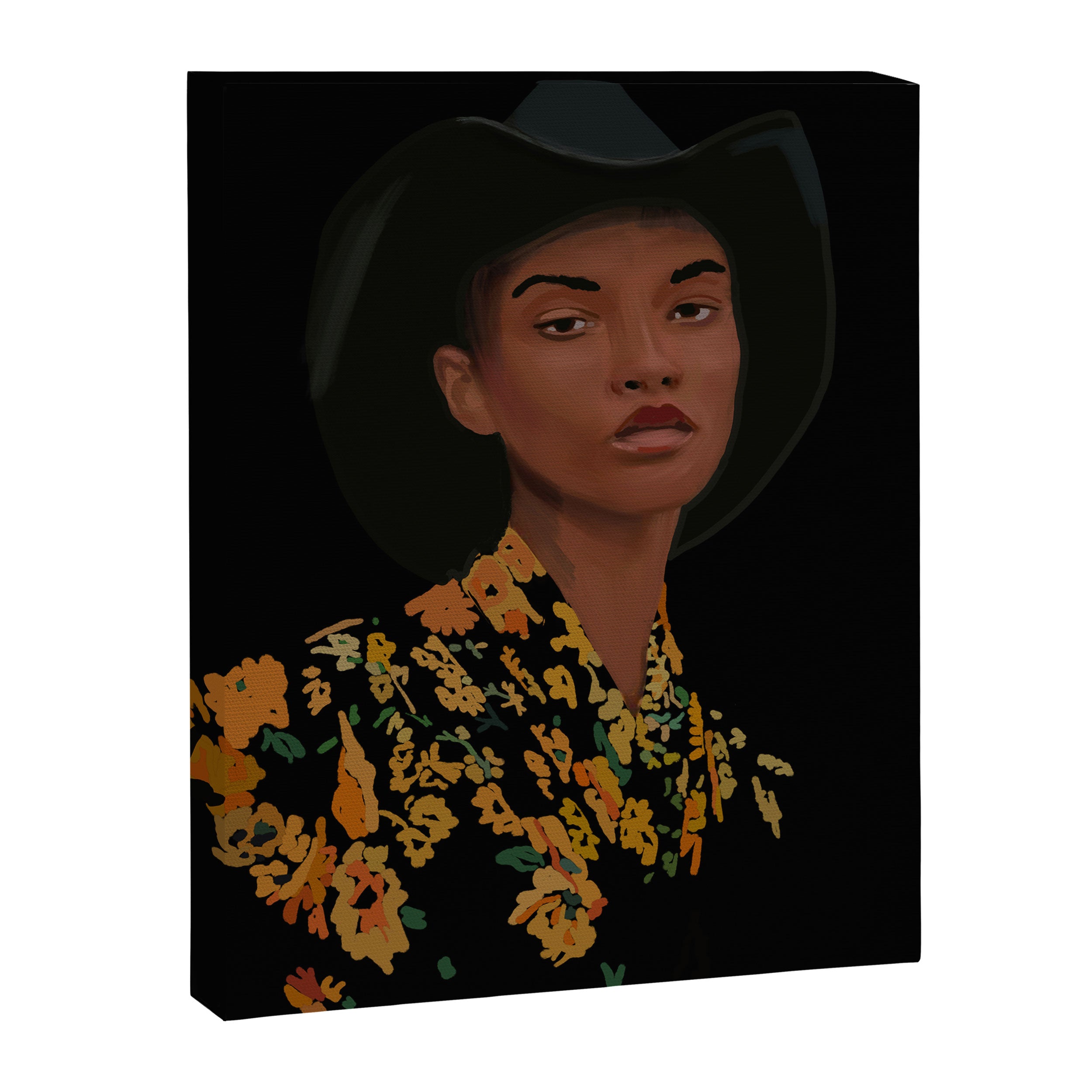 Girl Portrait 21 Canvas Print Gallery Image 6