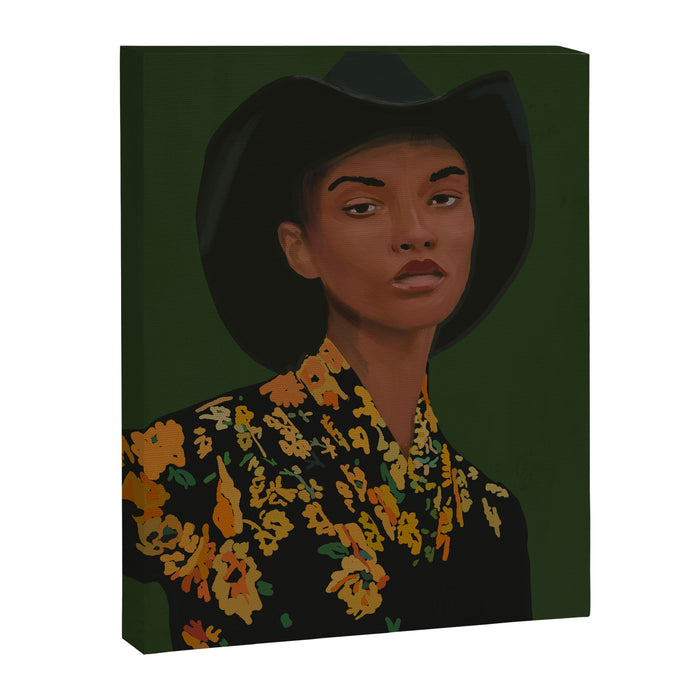 Girl Portrait 22 Canvas Print Gallery Image 1