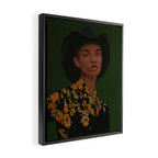 Girl Portrait 22 Framed Canvas Print Gallery Image 2