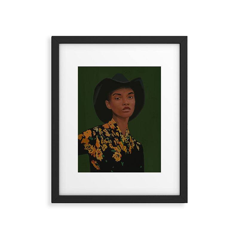 Girl Portrait 22 Framed Art Print Gallery Image 5