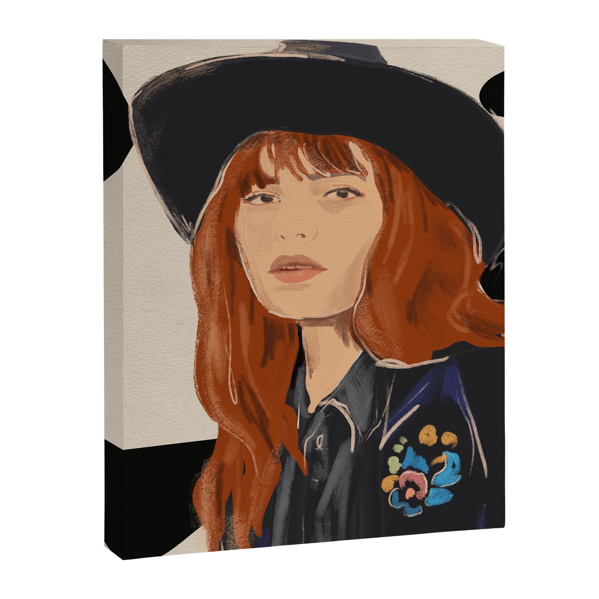 Girl Portrait 23 Canvas Print Gallery Image 6