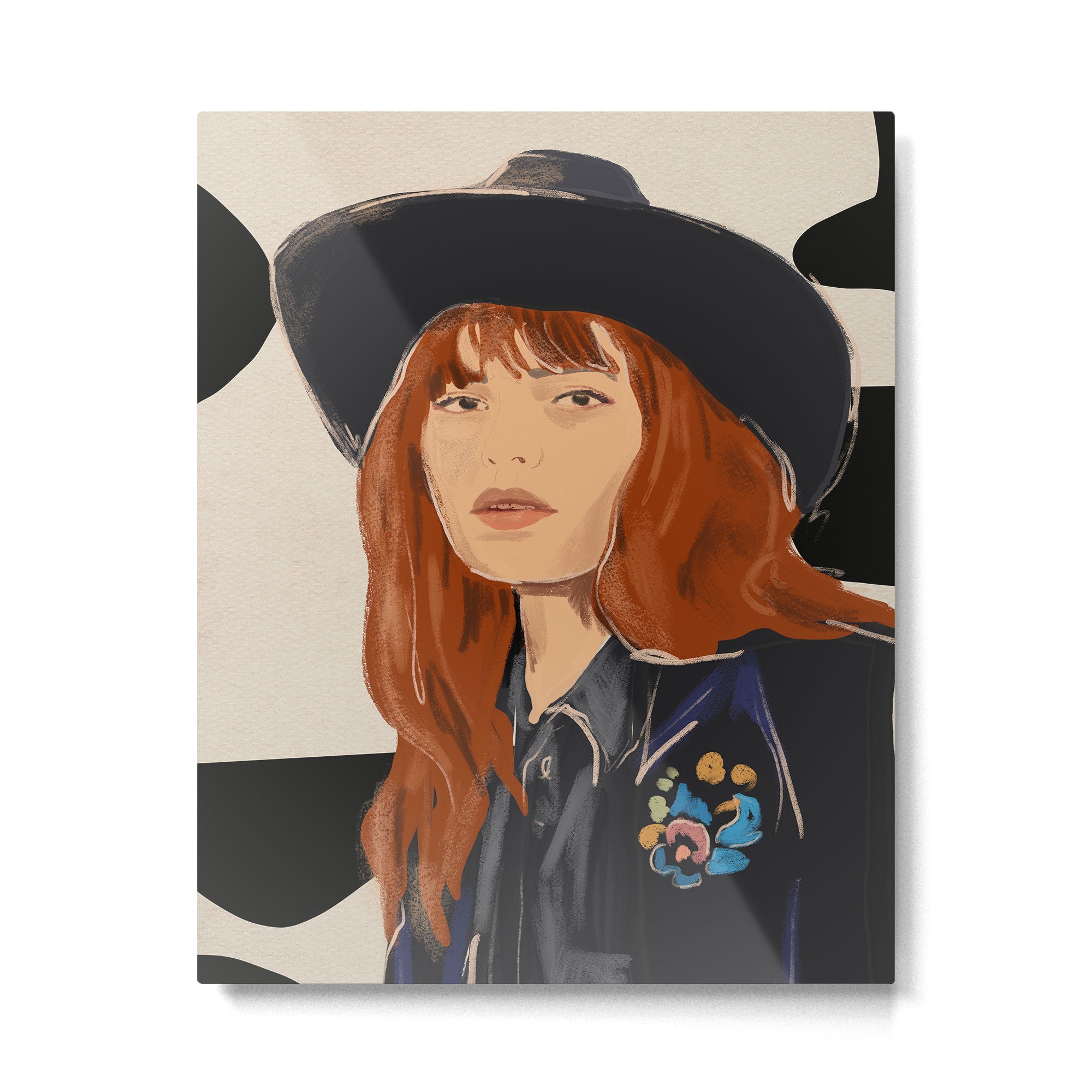 Girl Portrait 23 Metal Print Gallery Image 4