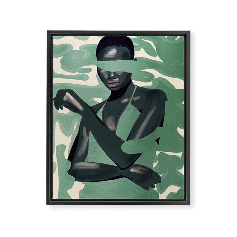 Girl Portrait 24 Framed Canvas Print Gallery Image 6