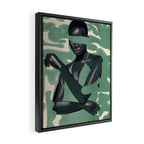 Girl Portrait 24 Framed Canvas Print Gallery Image 2