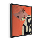 Girl Portrait 25 Framed Canvas Print Gallery Image 2