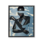Girl Portrait 26 Framed Canvas Print Gallery Image 6