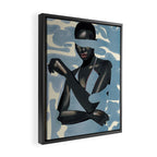 Girl Portrait 26 Framed Canvas Print Gallery Image 2