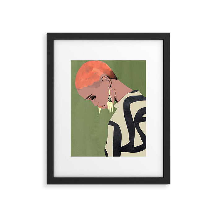 Girl Portrait 27 Framed Art Print Gallery Image 1