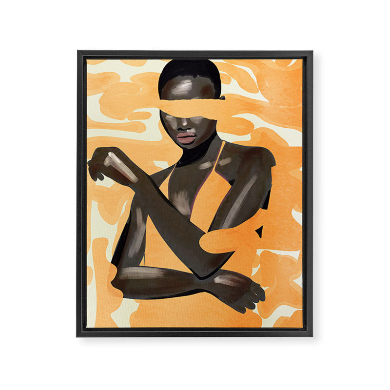 Girl Portrait 28 Framed Canvas Print Gallery Image 6