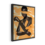 Girl Portrait 28 Framed Canvas Print Gallery Image 2