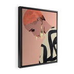 Girl Portrait 29 Framed Canvas Print Gallery Image 2