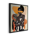 Girl Portrait 31 Framed Canvas Print Gallery Image 2
