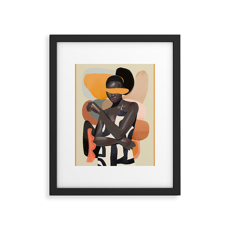 Girl Portrait 31 Framed Art Print Gallery Image 4