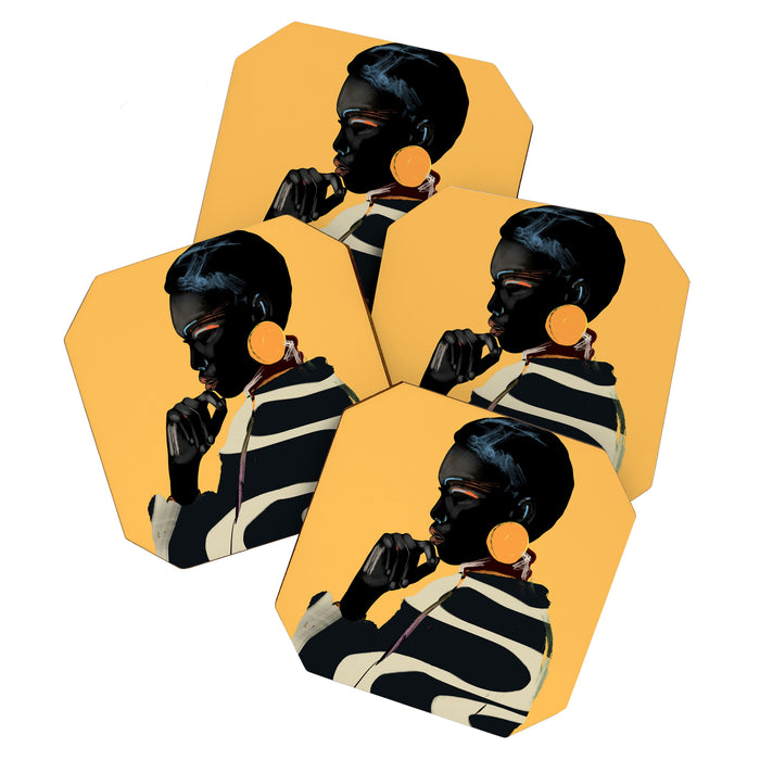 Girl Portrait 32 Coaster Gallery Image 1