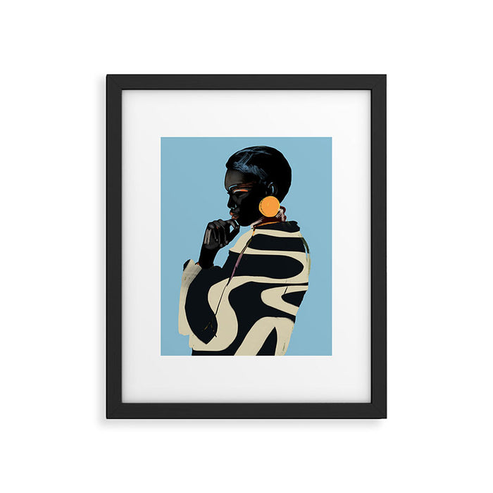 Girl Portrait 33 Framed Art Print Gallery Image 1