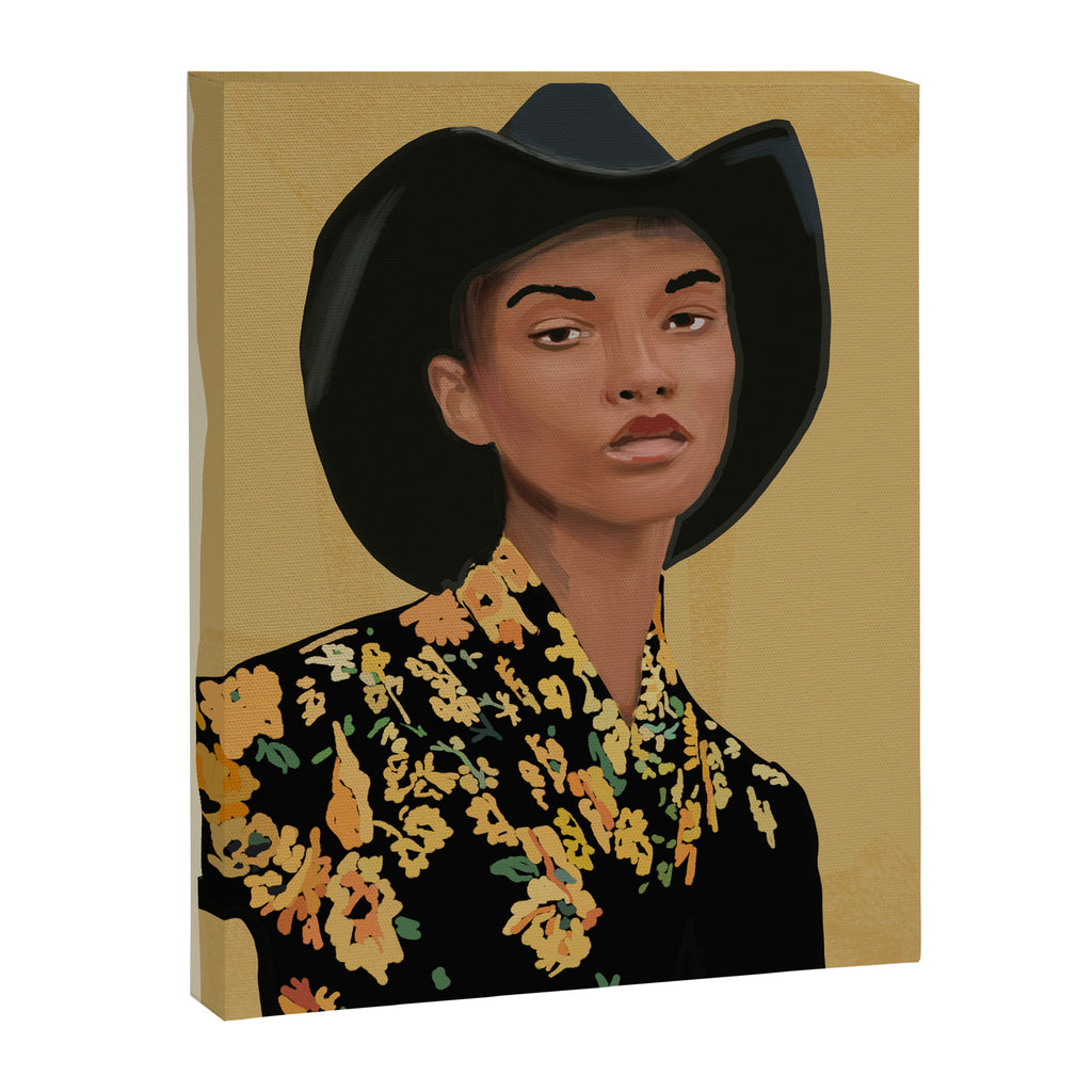 Girl Portrait 34 Canvas Print Gallery Image 6
