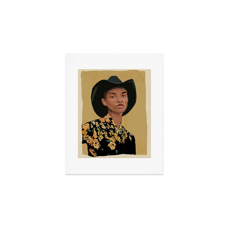 Girl Portrait 34 Art Print Gallery Image 1
