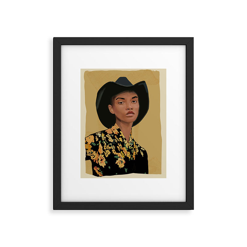 Girl Portrait 34 Framed Art Print Gallery Image 5