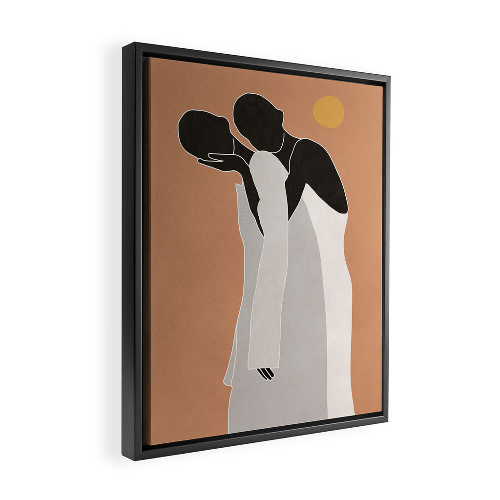 Girls Framed Canvas Print Gallery Image 2