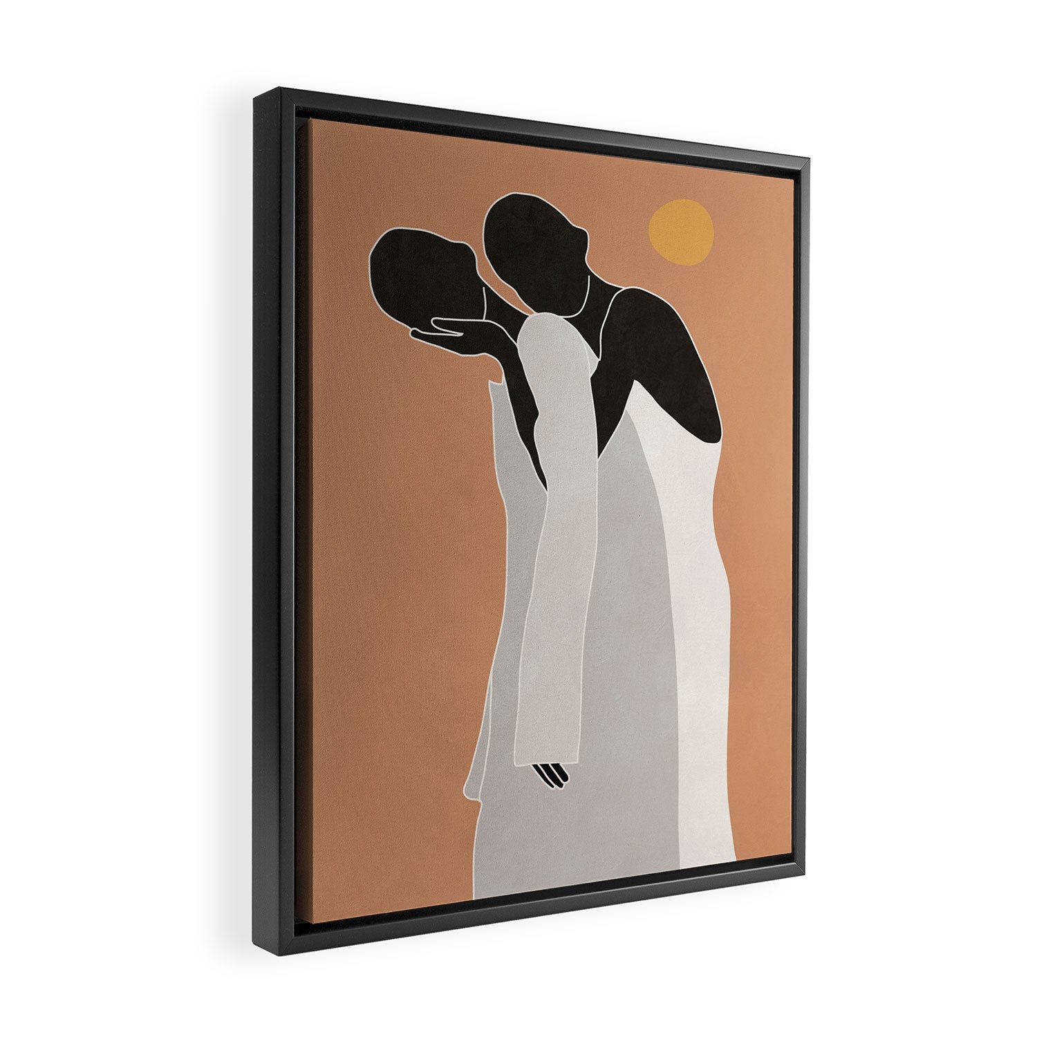 Girls Framed Canvas Print Gallery Image 2