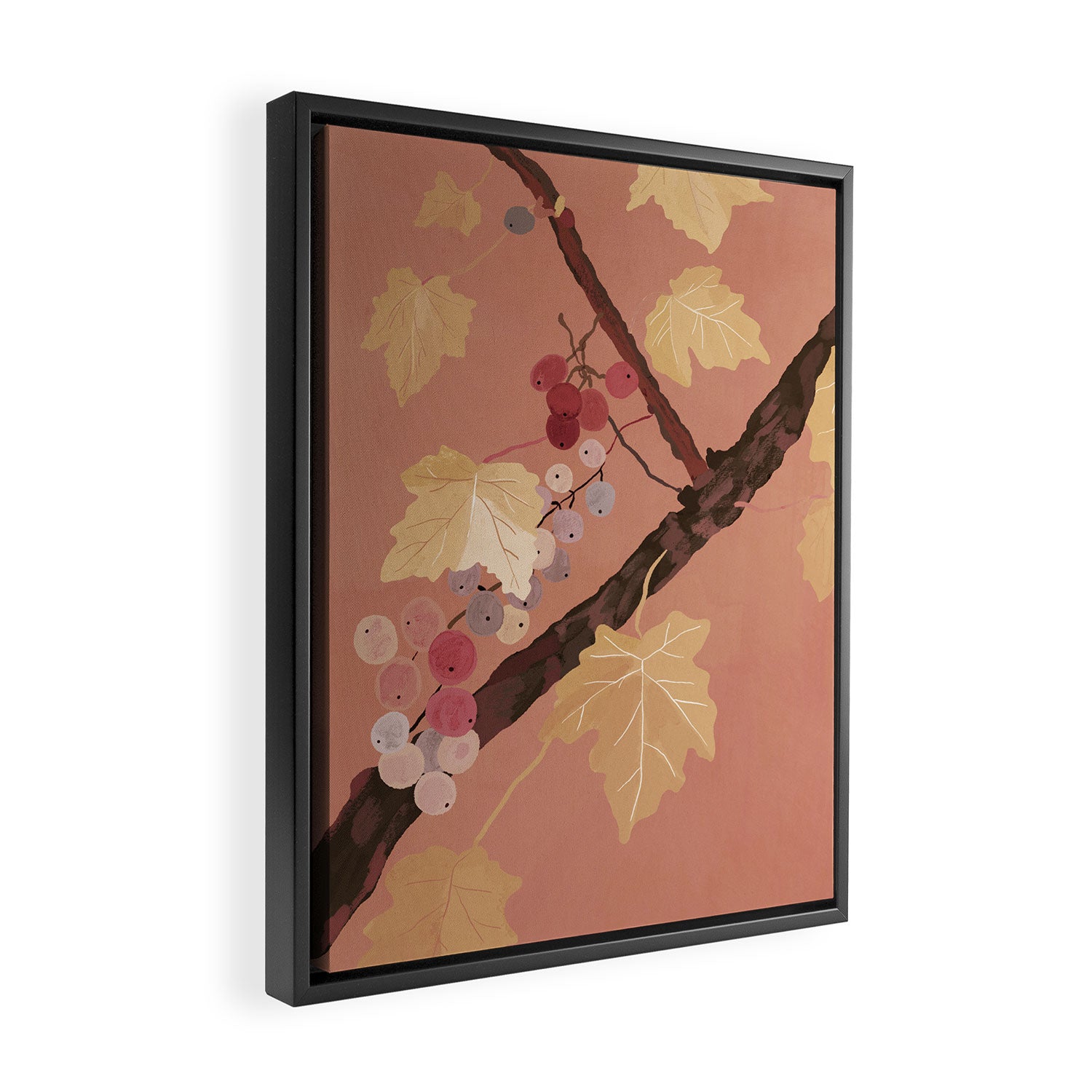 Grapevine 2 Framed Canvas Print Gallery Image 2