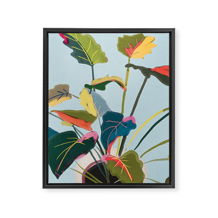 House Plant 8 Framed Canvas Print Gallery Image 1