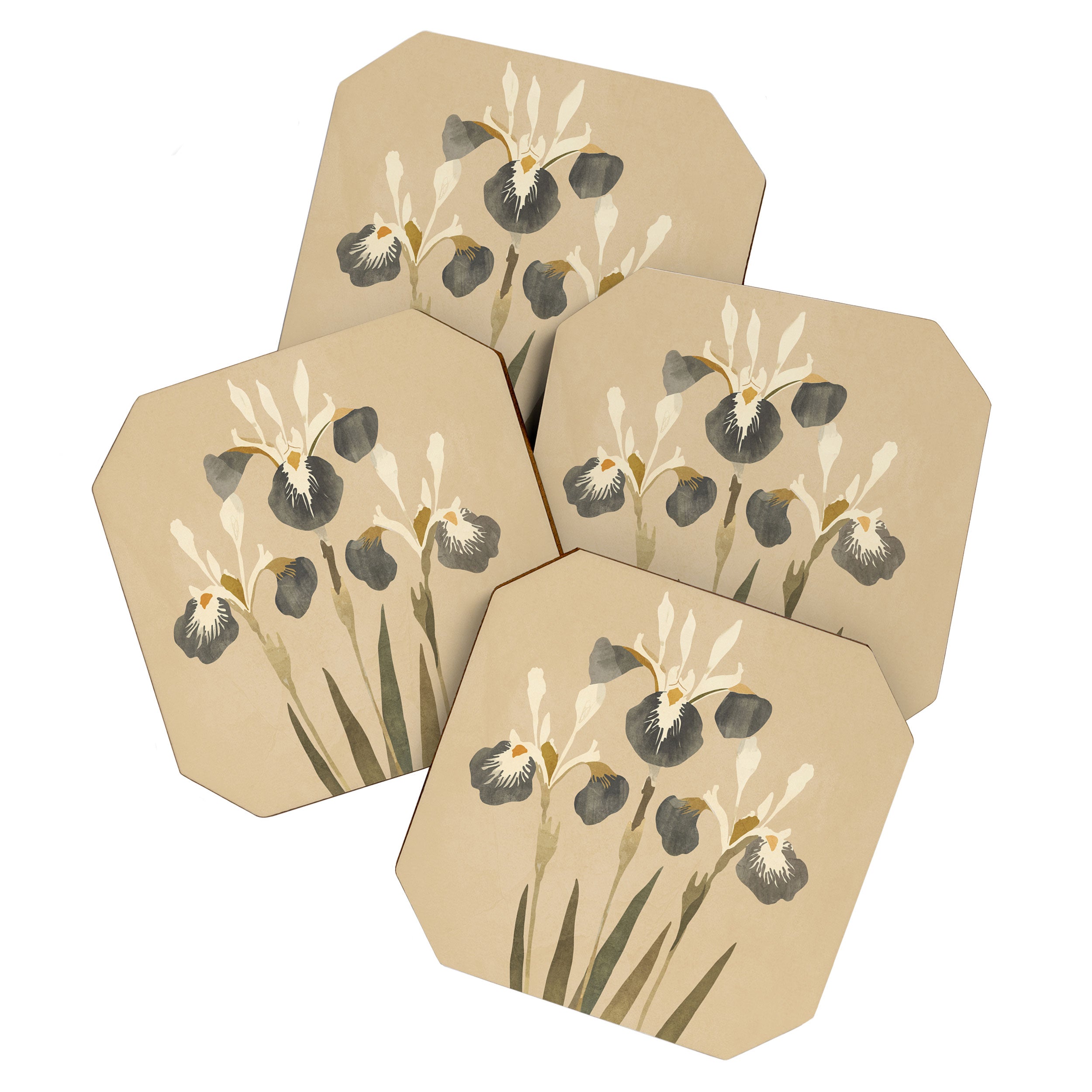 Irises 2 Coaster Gallery Image 1