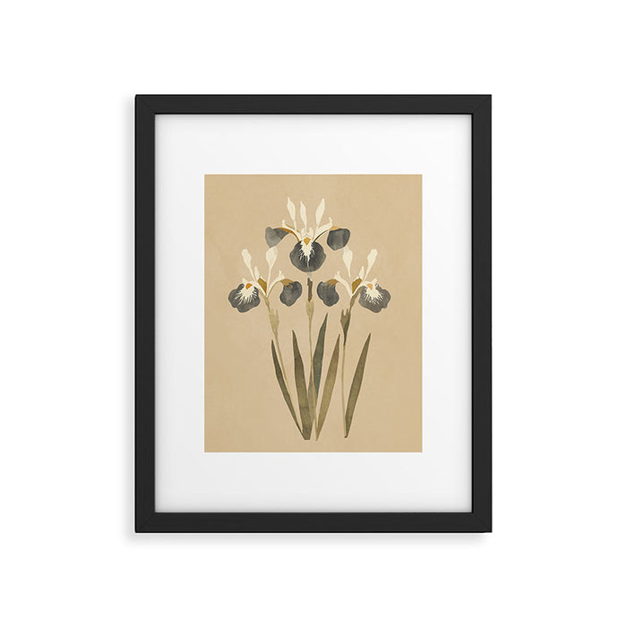 Irises 2 Framed Art Print Gallery Image 1