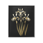 Irises Framed Canvas Print Gallery Image 6